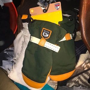 Hestra Leather Helags Sr mitts